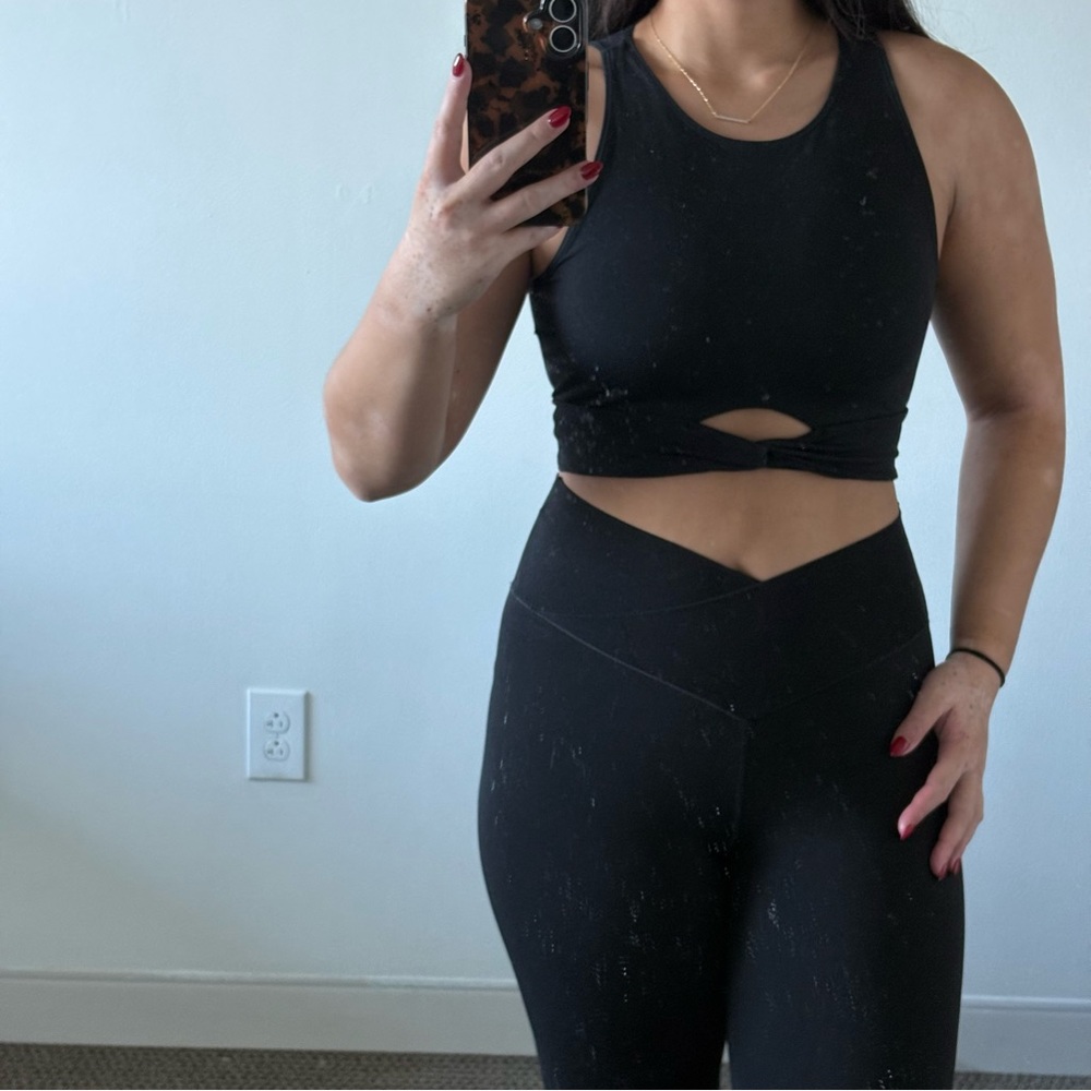 OFFLINE By Aerie Real Me Xtra Twist Crop Tank Top